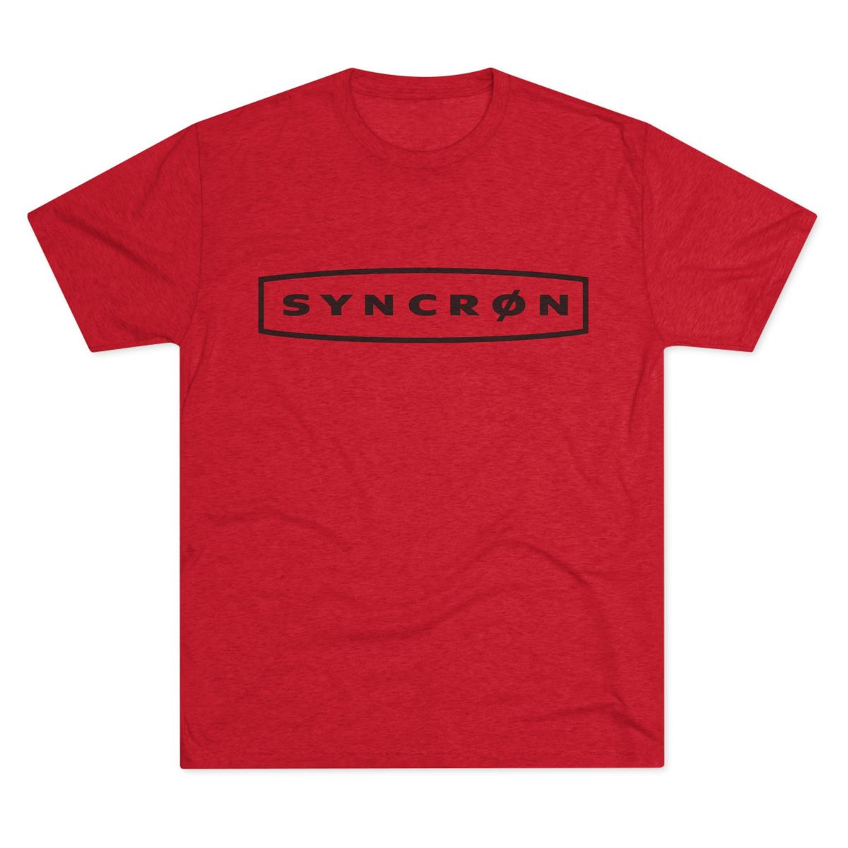 Syncron Logo Tee — Minimalist Vintage Surf-Inspired Crew T-Shirt